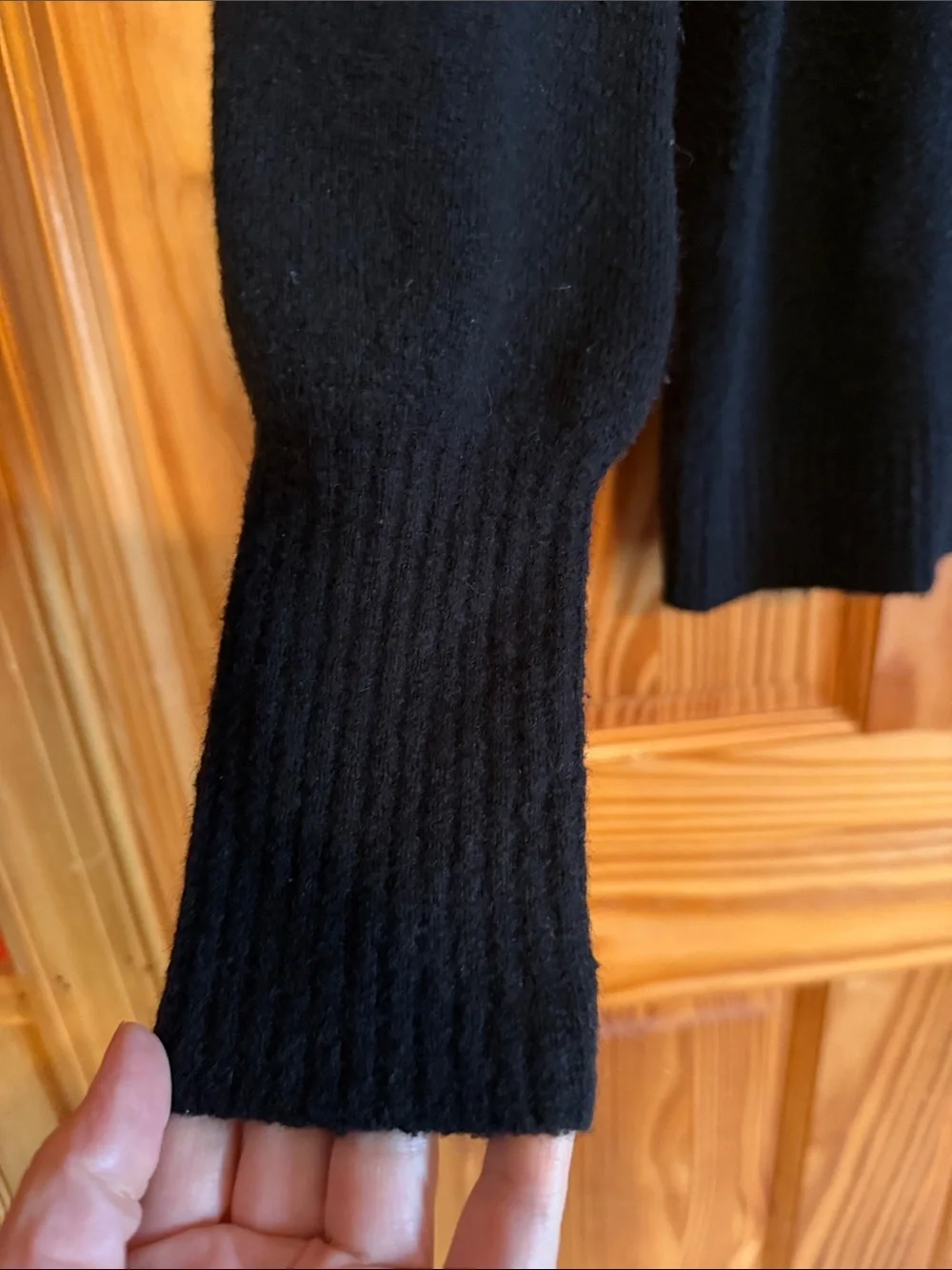 J. Crew Women’s Black Turtleneck Sweater